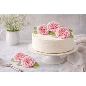 FMM English Rose Cutter Set Fondant Sugar Flower Cake Decorating Tools